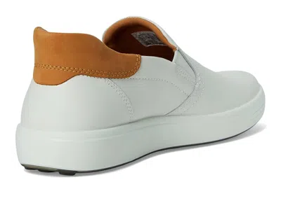 Ecco Soft 7 Easy Slip On Sneaker In White