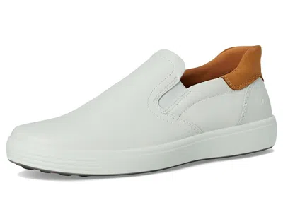 Ecco Soft 7 Easy Slip On Sneaker In White