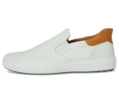 Ecco Soft 7 Easy Slip On Sneaker In White
