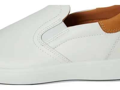 Ecco Soft 7 Easy Slip On Sneaker In White
