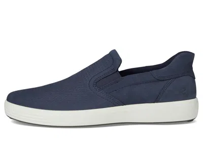 Ecco Soft 7 Easy Slip On Sneaker In Blue