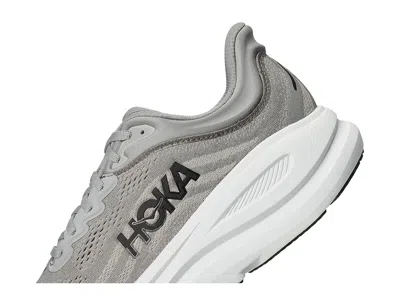 Hoka One One Rincon 4 1155130-bblc Sneaker Mens Black Lace Up Road Running Shoes In Gray