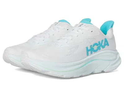 Hoka One One Logo Detailed Lace-up Sneakers In White
