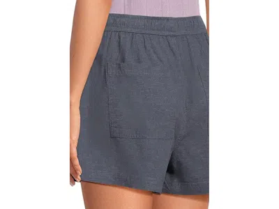 Toad And Co Taj Hemp Pull-on Shorts In Blue