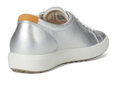Ecco Soft 7 Sneaker In Silver