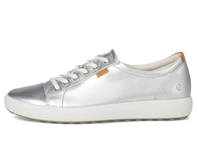 Ecco Soft 7 Sneaker In Silver