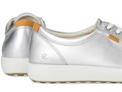 Ecco Soft 7 Sneaker In Silver