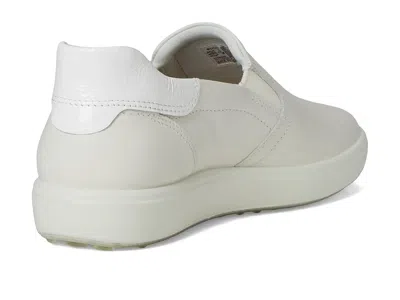 Ecco Soft 7 Easy Slip-on Sneaker In White