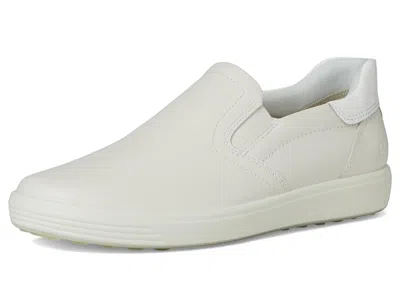 Ecco Soft 7 Easy Slip-on Sneaker In White