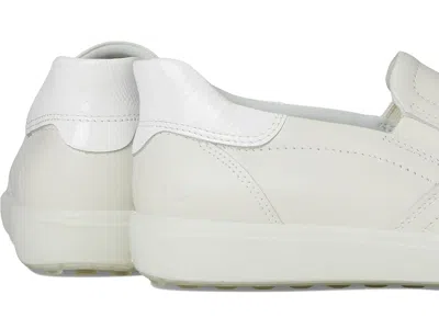 Ecco Soft 7 Easy Slip-on Sneaker In White