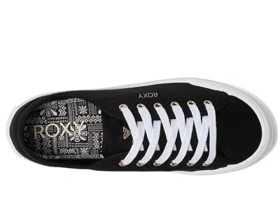 Roxy Shorebreak Oxford Sneaker In Black