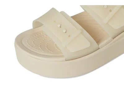 Crocs Brooklyn Buckle Low Wedge In Multi