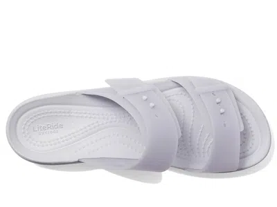 Crocs Brooklyn Buckle Low Wedge In Multi