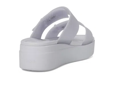 Crocs Brooklyn Buckle Low Wedge In Multi