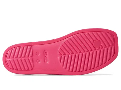 Crocs Miami Toe Loop Sandal In Pink