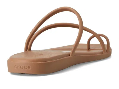 Crocs Miami Toe Loop Sandal In Brown