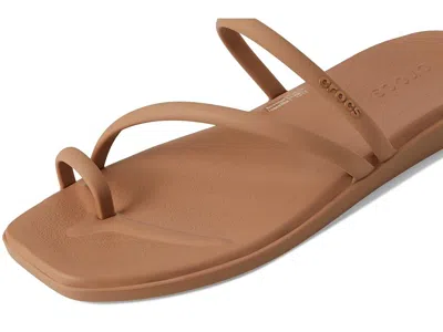 Crocs Miami Toe Loop Sandal In Brown