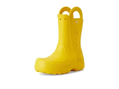 Crocs Handle It Rain Boots In Yellow