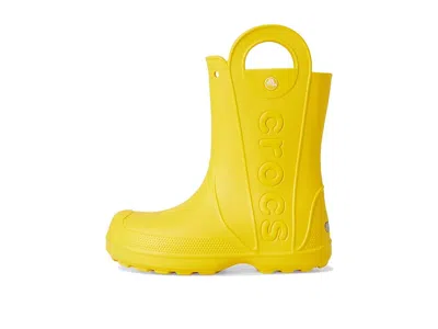 Crocs Handle It Rain Boots In Yellow