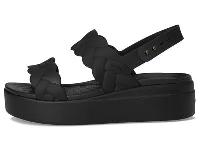 Crocs Platform In Black