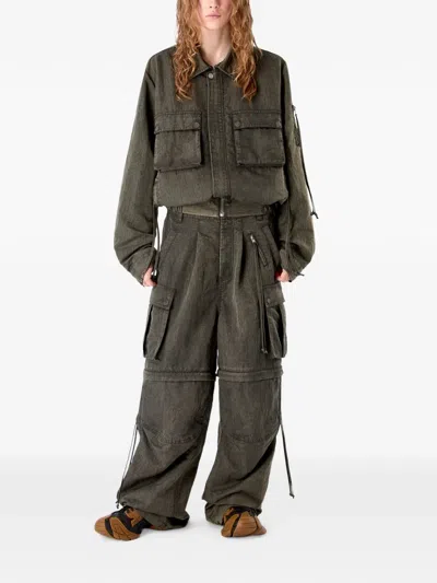 Camperlab Pocket Zip Jacket In Brown