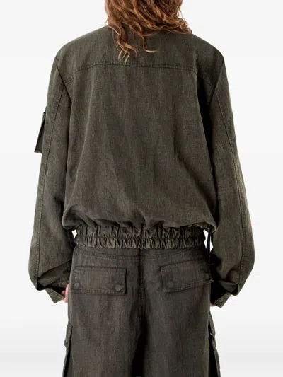 Camperlab Pocket Zip Jacket In Brown