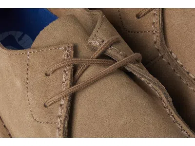 Birkenstock Utti Lace Suede Derby Shoes In Brown