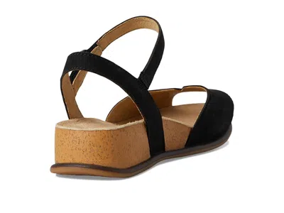 Dansko Cass Wedge Sandal In Black