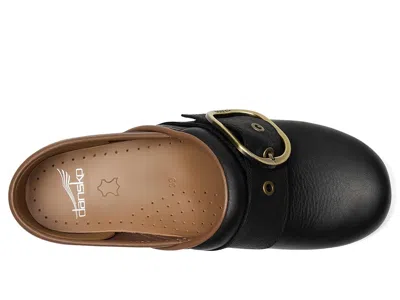 Dansko Pearson Buckle Strap Clog In Black