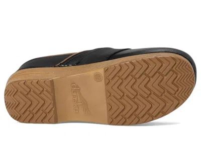 Dansko Pearson Buckle Strap Clog In Black