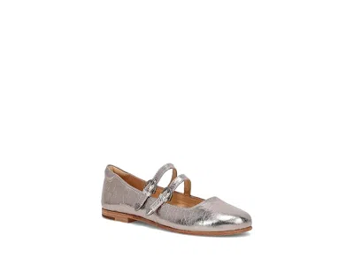 Frye Carson Mary Jane In Silver