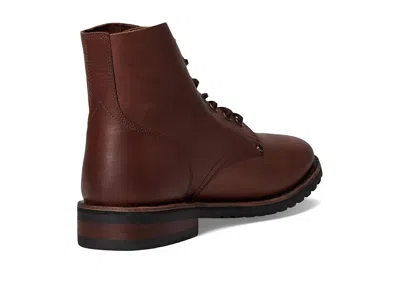 Frye Bowery Lace-up Leather Boot In Brown