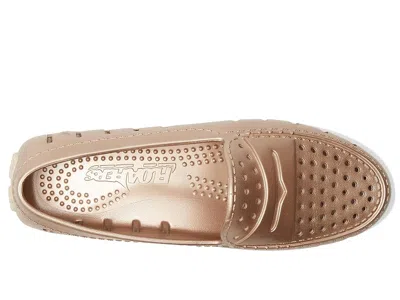 Floafers Metallic Posh Driver In Multi