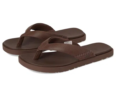 Ugg Seaside Flip Flops In Brown