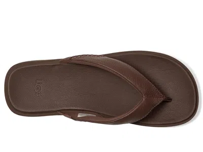 Ugg Seaside Flip Flops In Brown