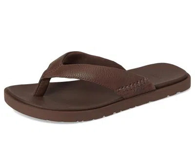 Ugg Seaside Flip Flops In Brown