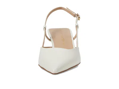Stuart Weitzman Vinnie 50 Slingback Pumps In White