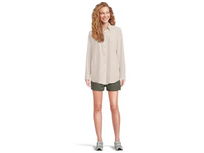 Prana Railay Oversized Button Down In Neutral