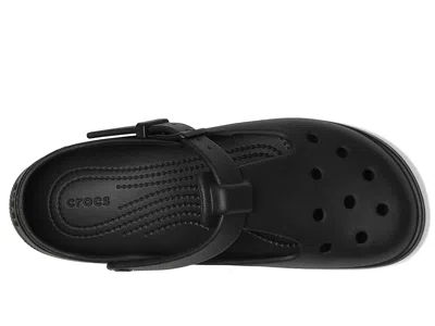 Crocs Buckle-strap Clogs In Black
