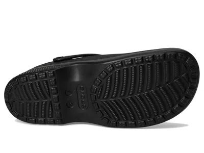 Crocs Buckle-strap Clogs In Black