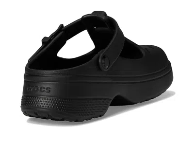 Crocs Buckle-strap Clogs In Black
