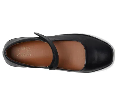 Naturalizer Wide Width Behold Mary Jane Flat In Black