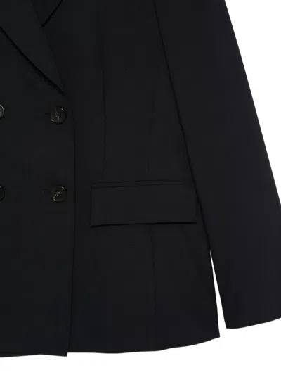 Seventy Double-breasted Blazer In Black