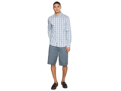 Faherty The Movement Shirt In Blue