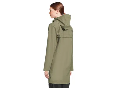 Helly Hansen Moss Raincoat In Green