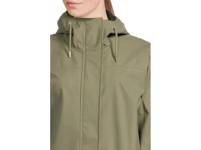 Helly Hansen Moss Raincoat In Green