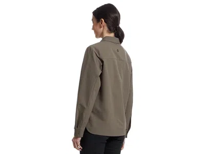 Marmot Airexchange Solarshield Overshirt In Brown