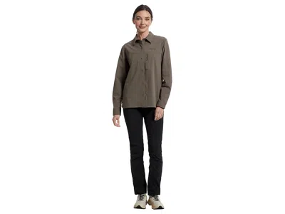 Marmot Airexchange Solarshield Overshirt In Brown