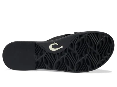 Olukai La'i Slide Sandal In Black