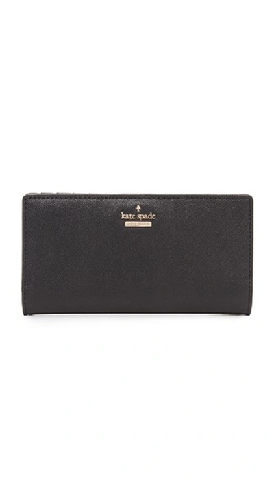 Kate Spade Cameron Street Stacy Wallet In Black